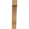 Ekena Millwork 6"W x 26"D x 38"H Balboa Rough Sawn Knee Brace, Western Red Cedar BRC06X26X38BOA00RWR - alternate 2
